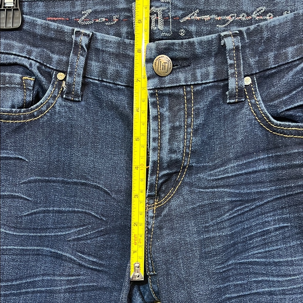 !it Jeans Women's Dark Blue Straight Jeans - Picture 8 of 16